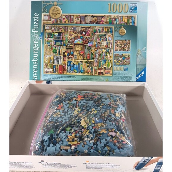 The Bizarre Bookshop No. 2 1000 Piece Jigsaw Puzzle by Ravensburger - Picture 4 of 4